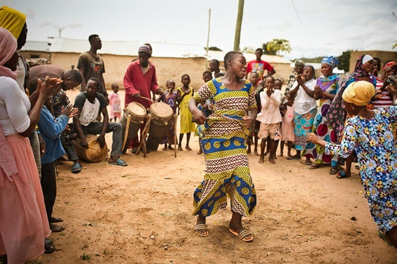 African dancing